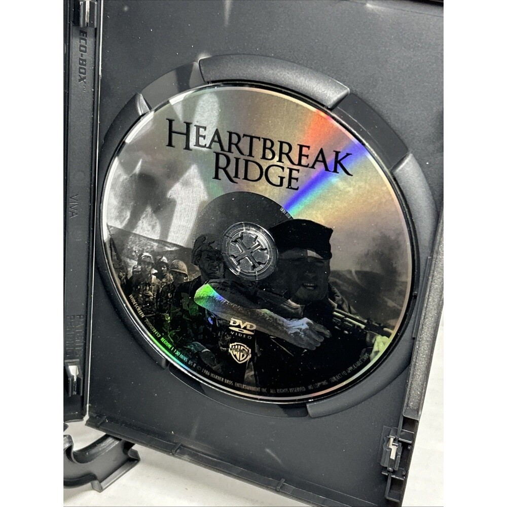 Heartbreak Ridge (DVD, 1986) - Picture 3 of 3